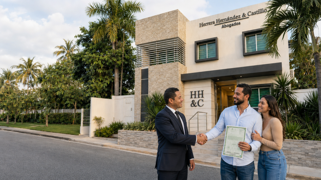 Compradores de propiedad reciben orientación legal en Herrera Hernández & Castillo